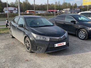 2013 Toyota Corolla XI (E160, E170, E180), чёрный, 960000 рублей, вид 3