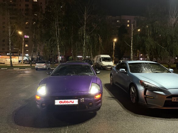 2001 Mitsubishi Eclipse III, фиолетовый, 675000 рублей - вид 8