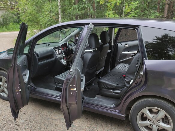 2005 Honda Stream I Рестайлинг, фиолетовый, 530000 рублей - вид 27