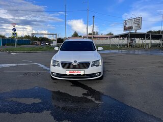 2013 Skoda Superb DSG II Рестайлинг, белый, 1150000 рублей, вид 1