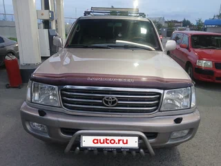2001 Toyota Land Cruiser 100 Series, серебристый, 900000 рублей, вид 1