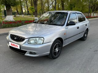 2006 Hyundai Accent ТагАЗ II, серебристый, 390000 рублей, вид 1