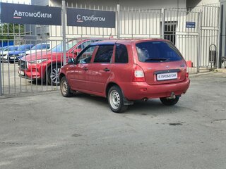 2011 Lada (ВАЗ) Kalina I, красный, 145000 рублей, вид 4