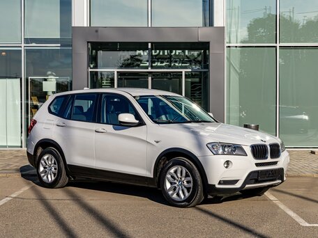 2012 BMW X3 20i xDrive II (F25), белый, 1795000 рублей, вид 3