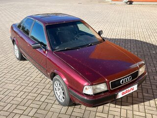 1991 Audi 80 V (B4), красный, 170000 рублей, вид 4