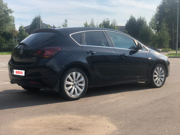 2010 Opel Astra J, чёрный, 675000 рублей - вид 10