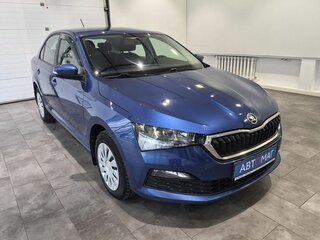 2020 Skoda Rapid I Рестайлинг, синий, 1126000 рублей, вид 3