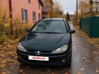 2002 Peugeot 206, зелёный, 161000 рублей, вид 1