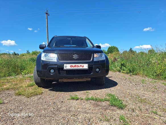 2008 Suzuki Grand Vitara II Рестайлинг, чёрный, 950000 рублей - вид 6