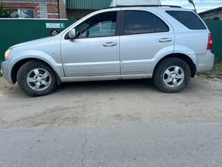 2008 Kia Sorento I Рестайлинг, серебристый, 750000 рублей, вид 2