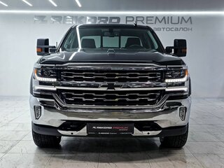 2016 Chevrolet Silverado Double Cab 8-speed III (K2XX) Рестайлинг, чёрный, 4200000 рублей, вид 4