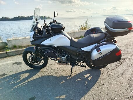 2013 Suzuki V-Strom DL 650, белый, 700000 рублей, вид 2