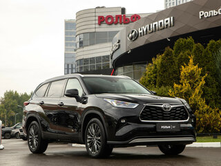 2025 Toyota Highlander IV (XU70), чёрный, 4988000 рублей, вид 2