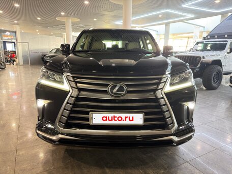 2017 Lexus LX 570 III Рестайлинг 2, чёрный, 6950000 рублей, вид 1