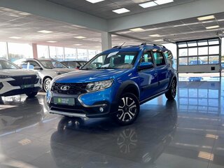 2022 Lada (ВАЗ) Largus I Рестайлинг, синий, 1345000 рублей, вид 1