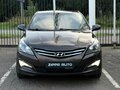 2014 Hyundai Solaris I Рестайлинг, коричневый - вид 1