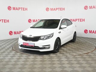 2016 Kia Rio III Рестайлинг, белый, 819000 рублей, вид 1