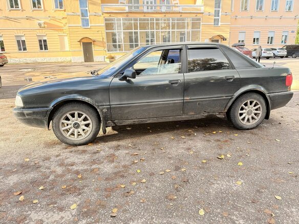 1992 Audi 80 V (B4), зелёный - вид 11