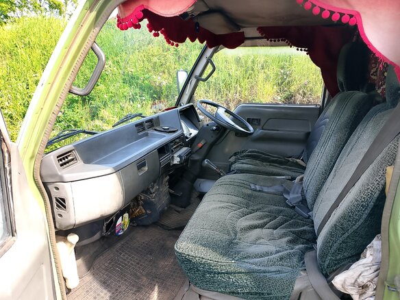 1993 Fuso (Mitsubishi) Canter, зелёный, 800000 рублей - вид 12