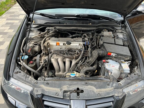 2005 Honda Accord VII Рестайлинг, чёрный, 1000000 рублей - вид 15