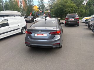2019 Hyundai Solaris II, серый, 850000 рублей, вид 3
