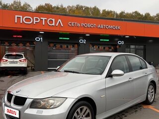 2008 BMW 3 серии 318i V (E90/E91/E92/E93), серебристый, 750000 рублей, вид 1