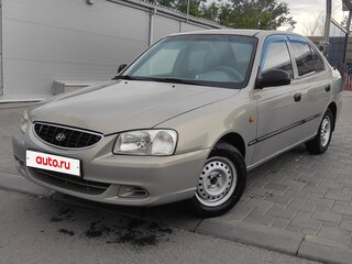 2007 Hyundai Accent ТагАЗ II, бежевый, 450000 рублей, вид 3