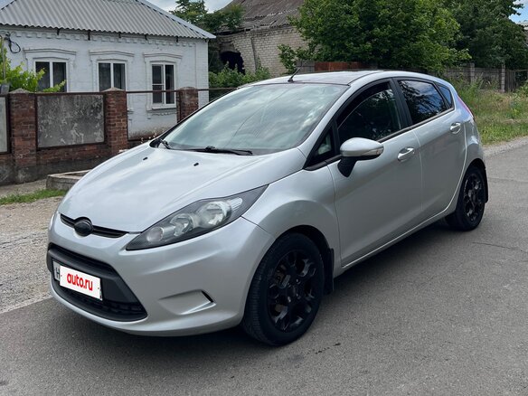 2008 Ford Fiesta Mk6, серебристый, 635000 рублей