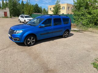 2021 Lada (ВАЗ) Largus I Рестайлинг, синий, 1200000 рублей, вид 3