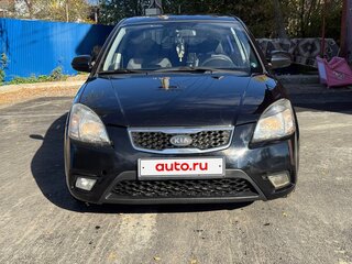 2009 Kia Rio II, чёрный, 380000 рублей, вид 1