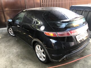 2008 Honda Civic VIII, чёрный, 550000 рублей, вид 5