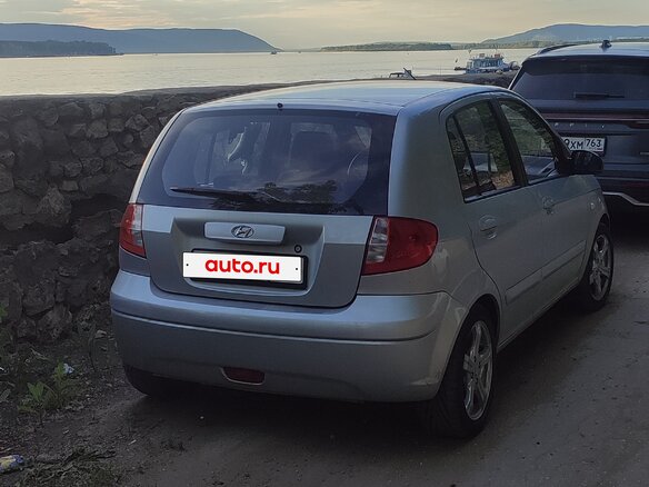 2006 Hyundai Getz I Рестайлинг, серебристый, 475000 рублей - вид 4