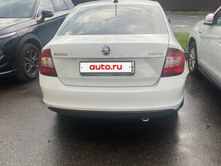 2017 Skoda Rapid I Рестайлинг, белый, 1000000 рублей, вид 2