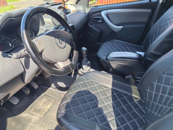 2013 Renault Duster I, серый, 910000 рублей - вид 7