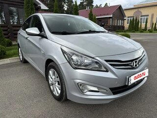 2015 Hyundai Solaris I Рестайлинг, серый, 920000 рублей, вид 3