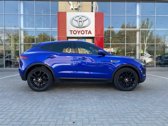 2020 Jaguar E-Pace I, синий, 3170000 рублей - вид 3
