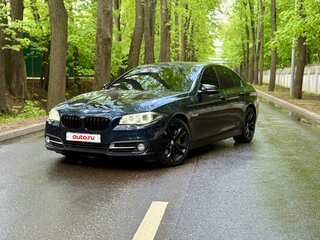 2013 BMW 5 серии 535i xDrive VI (F10/F11/F07) Рестайлинг, синий, 2000000 рублей, вид 1