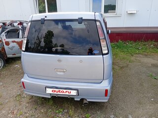 2002 Nissan Cube I Рестайлинг (Z10), голубой, 165000 рублей, вид 3