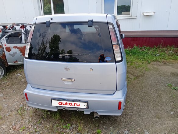 2002 Nissan Cube I Рестайлинг (Z10), голубой, 165000 рублей - вид 2