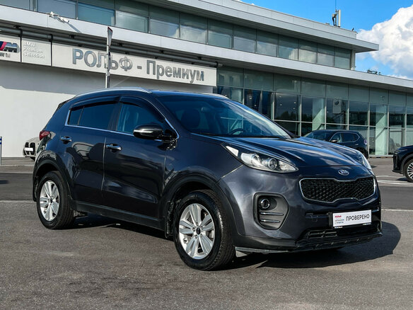 2017 Kia Sportage IV, серый - вид 2