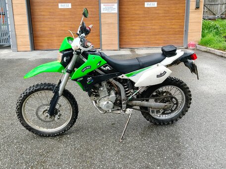 2013 Kawasaki KLX 250, зелёный, 399000 рублей, вид 1