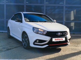 2019 Lada (ВАЗ) Vesta Sport I, белый, 1040000 рублей, вид 1