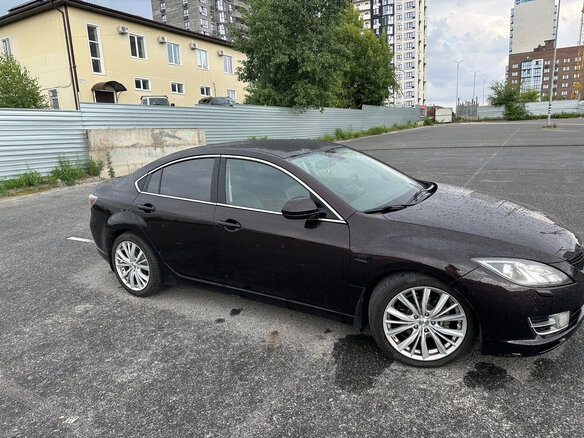 2008 Mazda 6 II (GH), пурпурный, 980000 рублей - вид 1