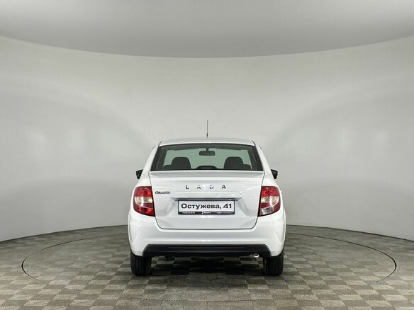 2024 Lada (ВАЗ) Granta I Рестайлинг, белый, 835000 рублей - вид 6