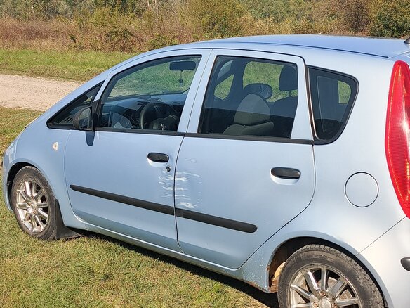 2006 Mitsubishi Colt VI (Z20/Z30), голубой, 370000 рублей - вид 3