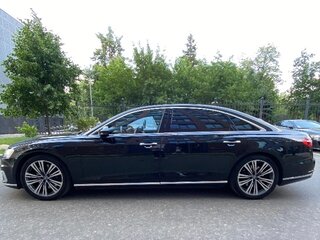 2019 Audi A8 Long 55 TFSI IV (D5), чёрный, 5900000 рублей, вид 5