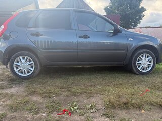 2015 Lada (ВАЗ) Kalina II, серебристый, 350000 рублей, вид 5
