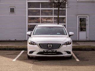 2017 Mazda 6 III (GJ) Рестайлинг, белый, 1545000 рублей, вид 2