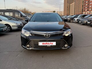 2015 Toyota Camry VII (XV50) Рестайлинг, чёрный, 2000000 рублей, вид 2