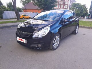 2008 Opel Corsa GSi D, чёрный, 599000 рублей, вид 5
